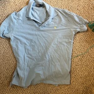 Polo by Ralph Lauren Men's Sky Blue Polo Shirt